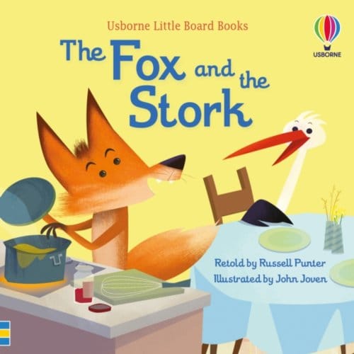 The Fox And The Stork - Little Board Books - Russell Punter