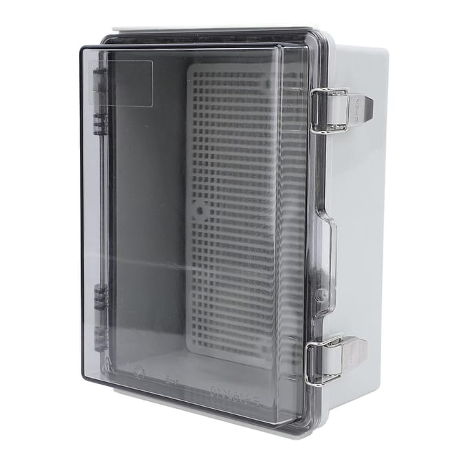 Boîte de Jonction Électrique Couvercle Transparent Résistant à l'Eau IP67 Boîte Électrique pour Alimentation Électronique Satellite
