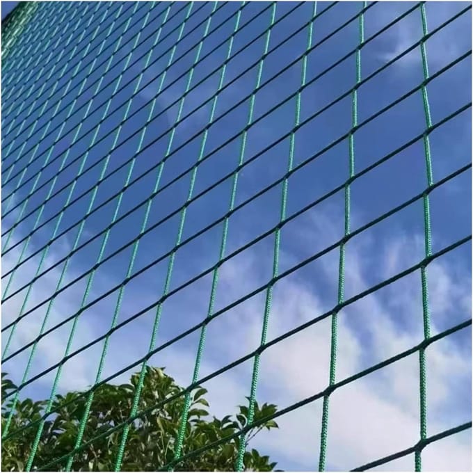 Veiligheidsnet Balkon - Beschermnet Tuin - Buiten Veiligheid - Knopenloze Weeftechniek - 15 x 5 Meter - Zwart