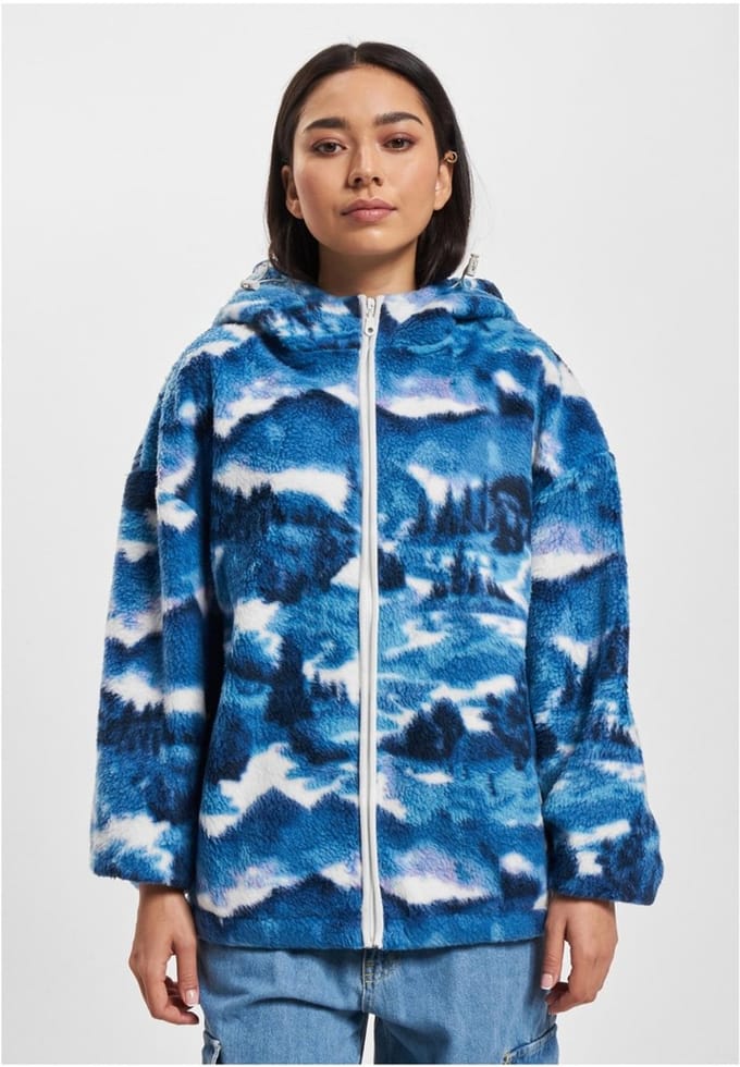 Just Rhyse - Clouds Vest met capuchon - M - Blauw