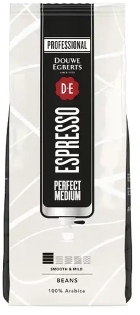 Douwe Egberts Espresso Bonen Perfect Medium UTZ 6 x 1 kg