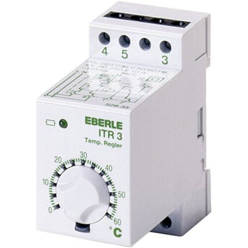 Eberle ITR-3 528 800 Inbouwthermostaat DIN-rails 0 tot 60 °C