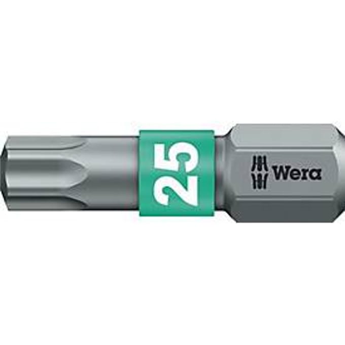 Extra stijf bit voor torxschroeven Wera BiTorsion TORX-867/1 BTZ