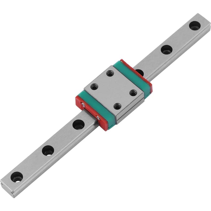 1 stuks LML7B Draagbare Hoge Precisie Miniatuur Lineaire Schuifrail Geleidingsblok 100 mm