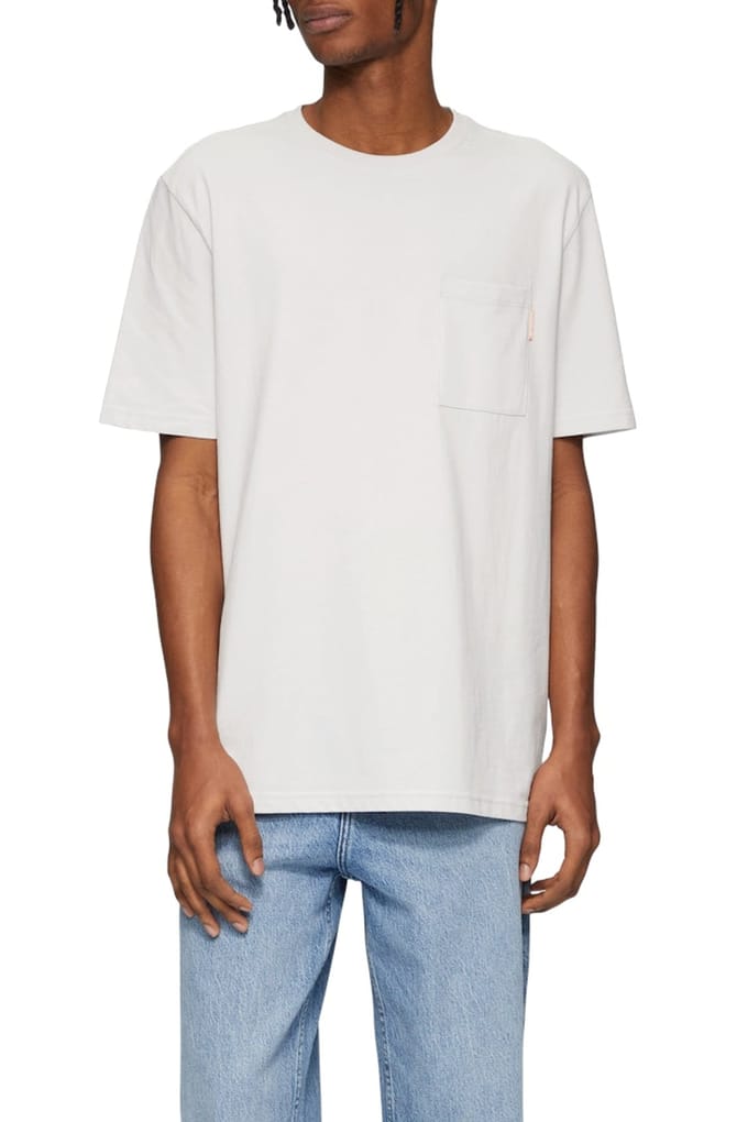 Q/S designed by - T-shirt - Maat XXL - - 9059 GREY/BLACK -