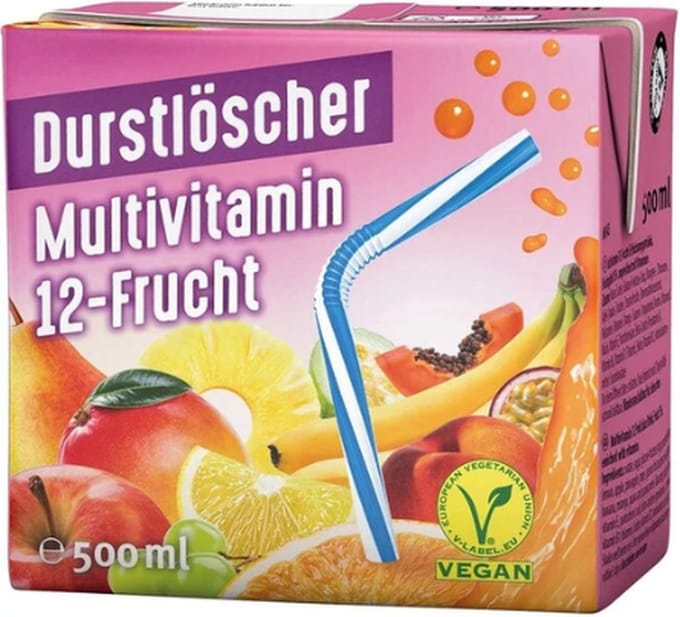 Durstlöscher Multi - multivruchtendrank met vitamines - 12x 50cl