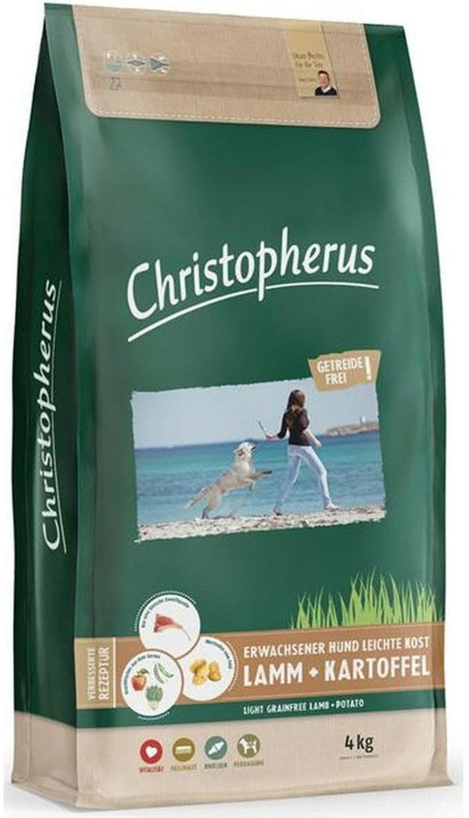 Christopherus Adult Hond - Graanvrij Light Voer - 4kg