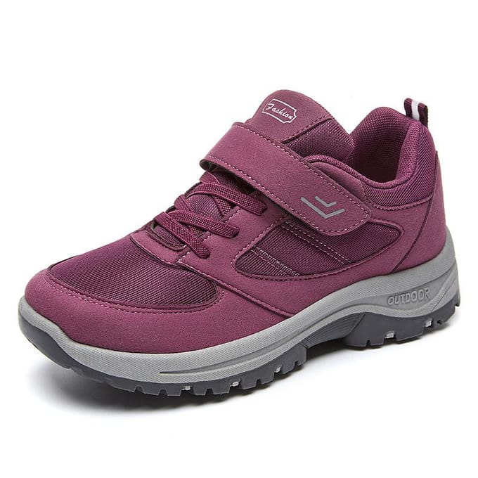 Wandelschoenen Dames Nieuwe Velcro Sneaker Damesschoenen 41 black