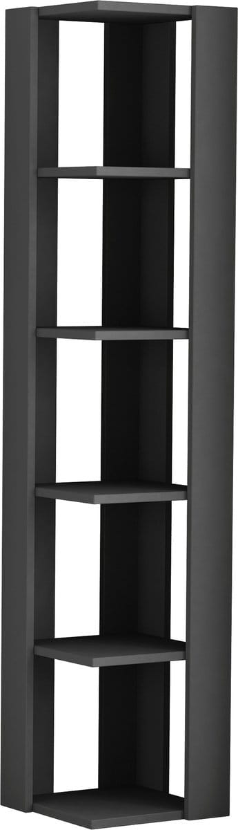 Hocus Picus Boekenkast 6 Planken - Antraciet - 32x32x161 cm