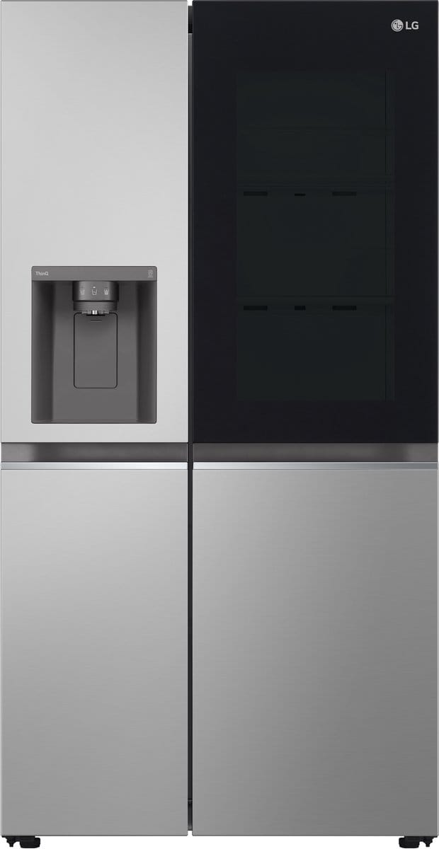 LG InstaView GSGV81PYLL, Vrijstaand, Amerikaanse deur, Zilver, 2 deur(en), Prime Silver, Touch