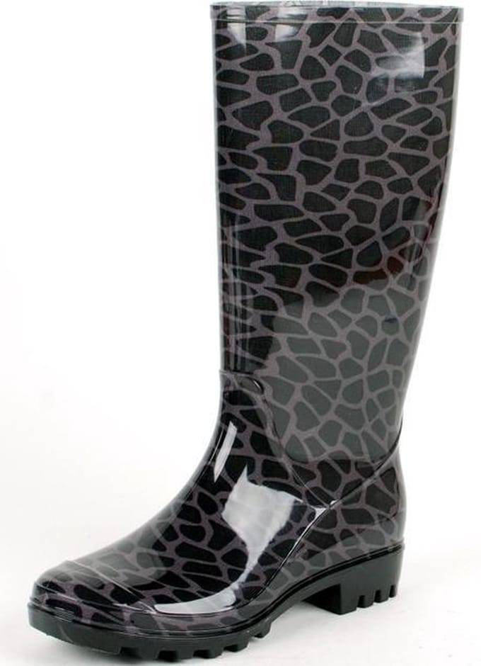 Regenlaars Gevavi Elsa Puma print - printzwart - 24