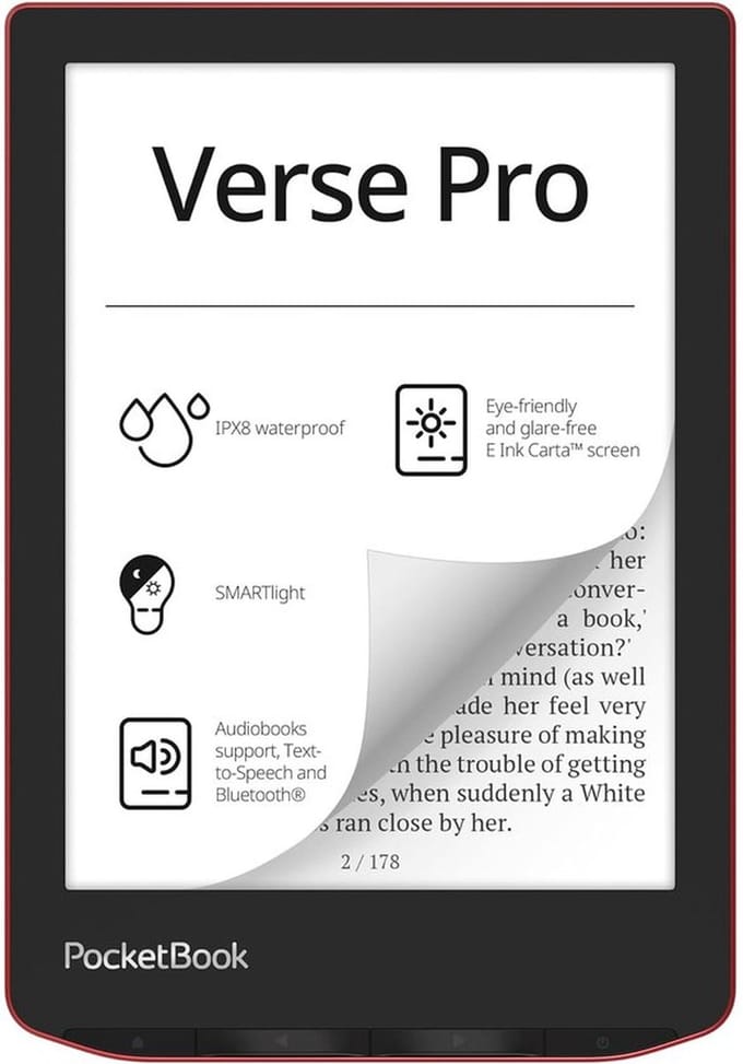 PocketBook Verse Pro - Passion Red
