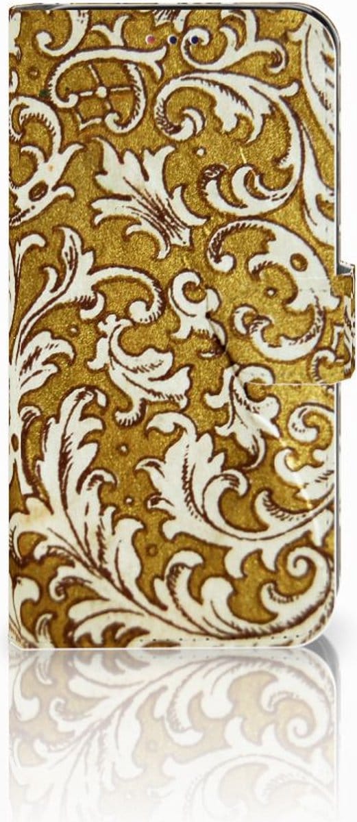 Wallet Case Samsung Galaxy A10 Barok Goud