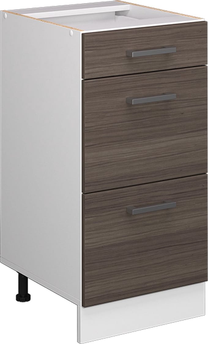 Vicco R-Line Universele onderkast – 40 cm met laden, zonder werkblad Grijs