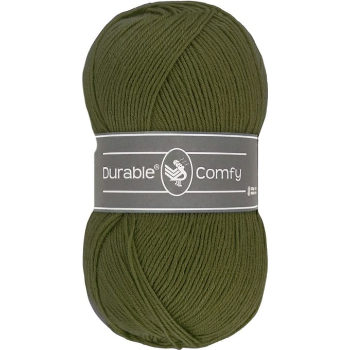 Durable Comfy - 2149 Dark Olive - Acrylgaren met Verfijnde Microvezel