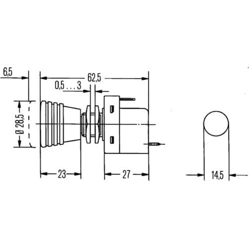 Schakelaar HELLA 6ED 004 778-001