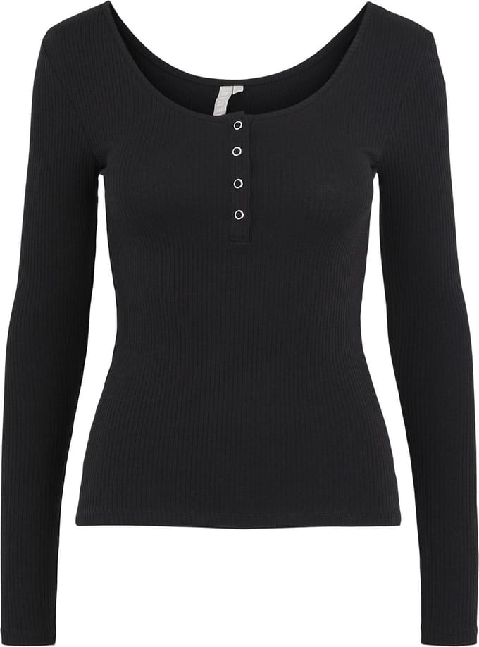 PIECES  - Maat L - PCKITTE LS TOP NOOS BC Dames Top