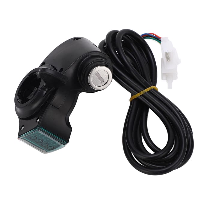 24V 1000W Motor Borstel Controller Duimgas Set Elektrische Fiets Fiets Scooter Accessoires black