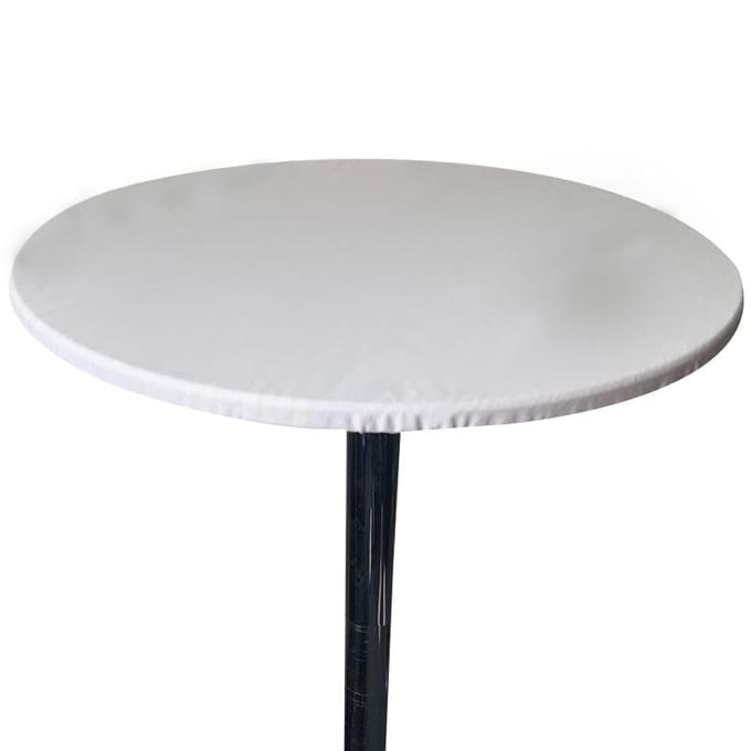 Tafelkleed Beschermer Waterdicht Polyester Rond Tafelkleed Catering Ingericht Tafelkleed met elastische randen 80cm