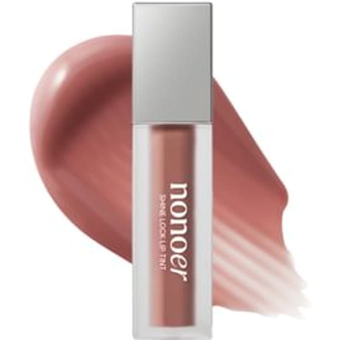 nonoer - Shine Lock Lip Tint - 9 Colors #002 Rosy Nut