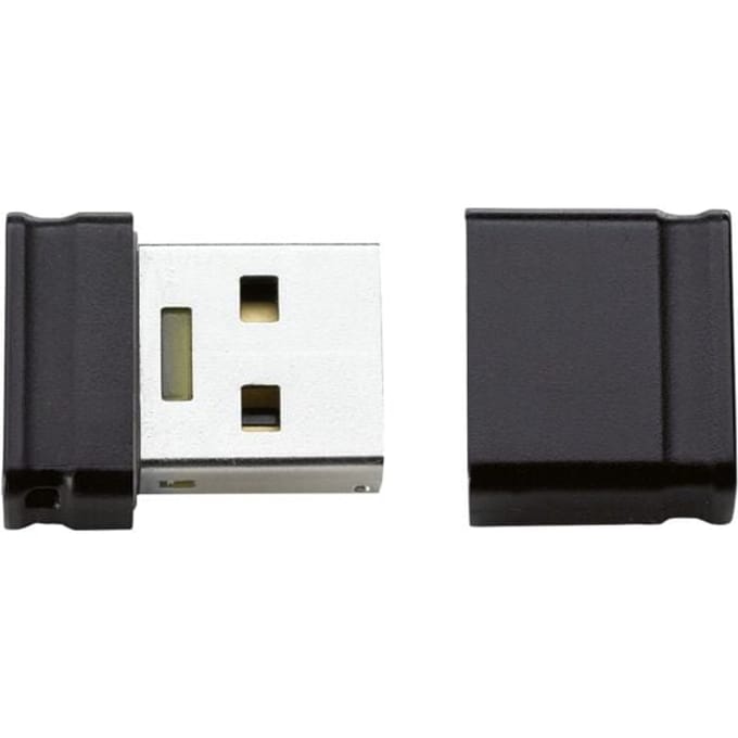 (Intenso) Micro Line USB-stick - 4 GB - USB 2.0 - zwart (3500450)