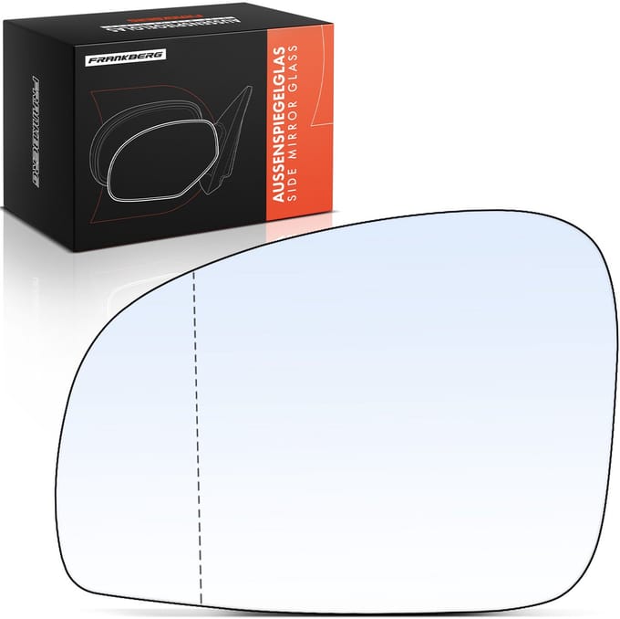 Frankberg 1x buitenspiegelglas links voor Skoda