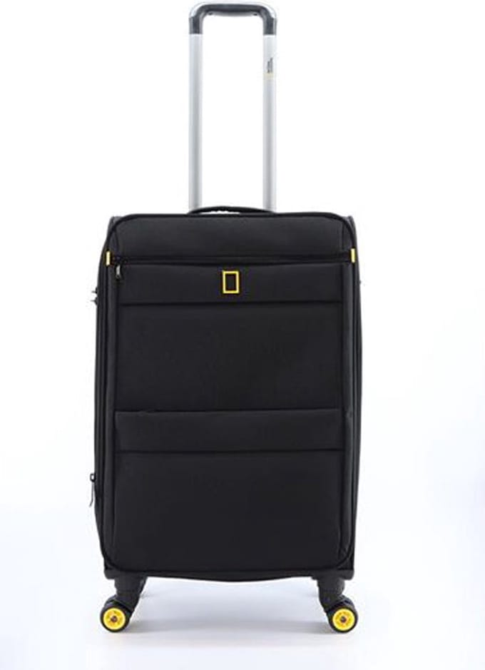 National Geographic Passage Zachte Reiskoffer 60 cm Medium Zwart - Zwart / Medium