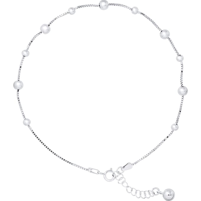 925 zilveren enkelketting