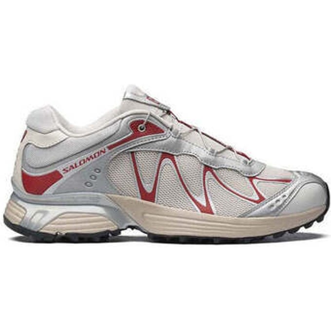 Lage Sneakers Salomon XT Whisper Silver Red