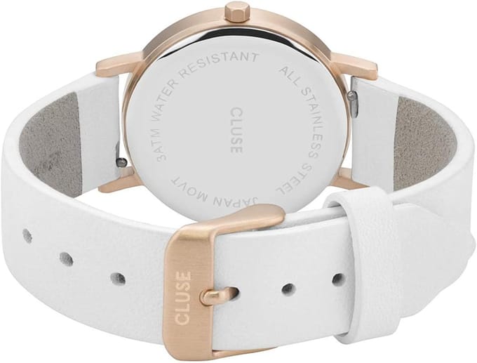 Horloge CLUSE CL40110. Kwarts, Kleur wit. Vrouw. white