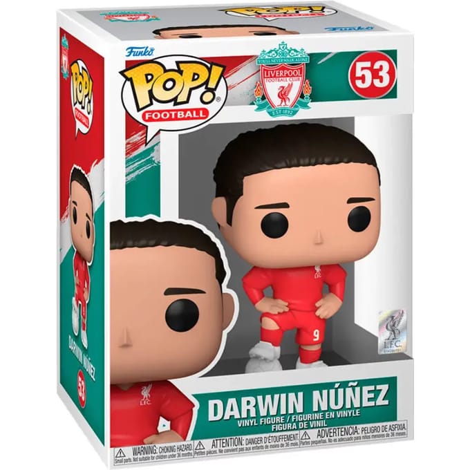 Funko Pop! Football: LFC Darwin Núñez