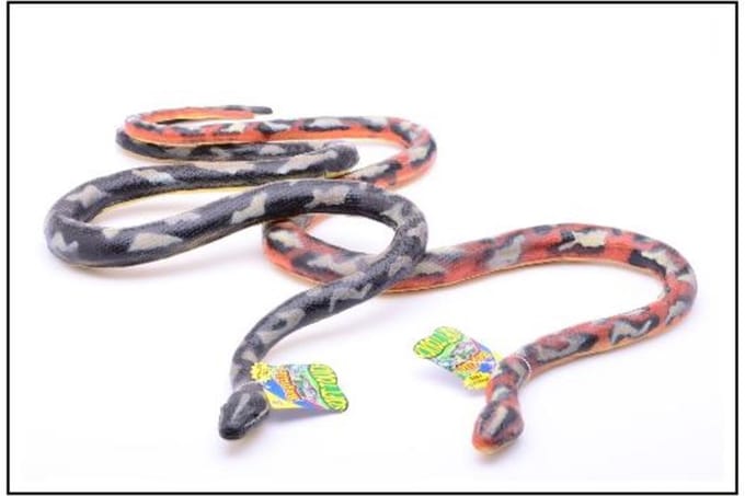 Slangen - 1,35 m - Zacht Rubber