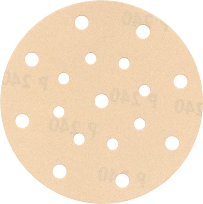 Kelfort SCHUURSCHIJF VELCRO WIT 150MM K240 10ST