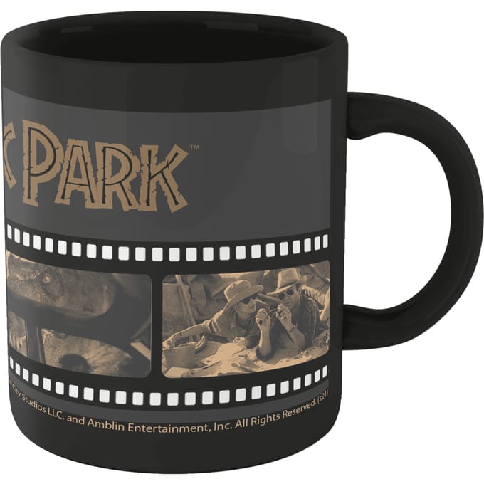 Jurassic Park Film Reel Mok - Zwart