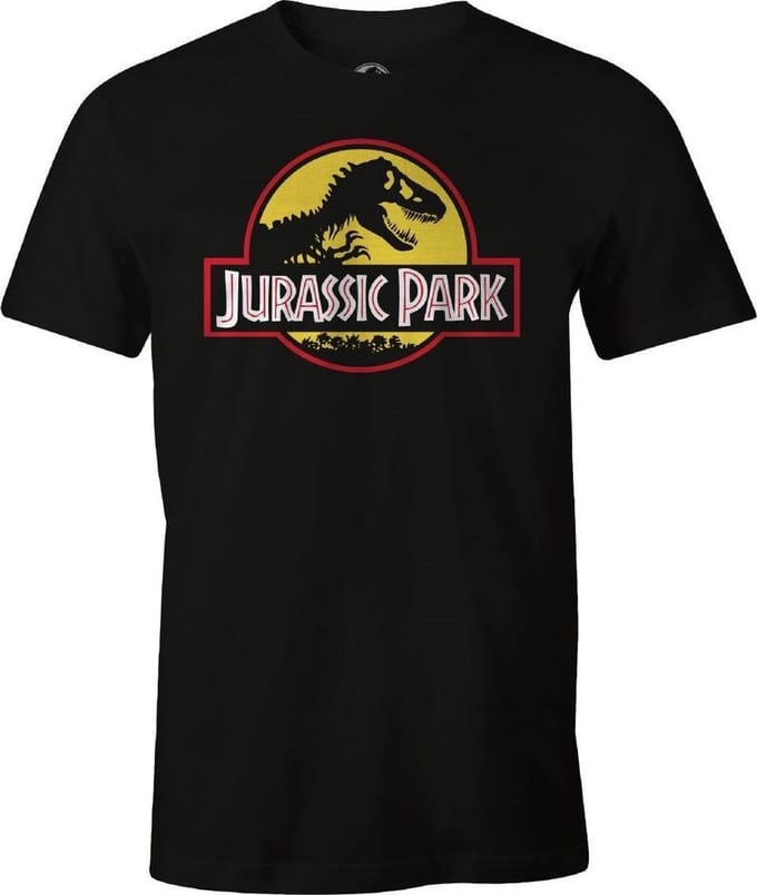 Jurassic Park - Jurassic Park Logo T-shirt zwart
