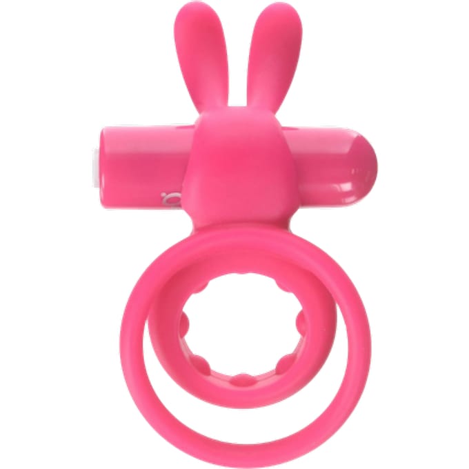 Screaming O Charged Ohare Rechargeable Wearable Rabbit Vibrator Double Ring - Pink