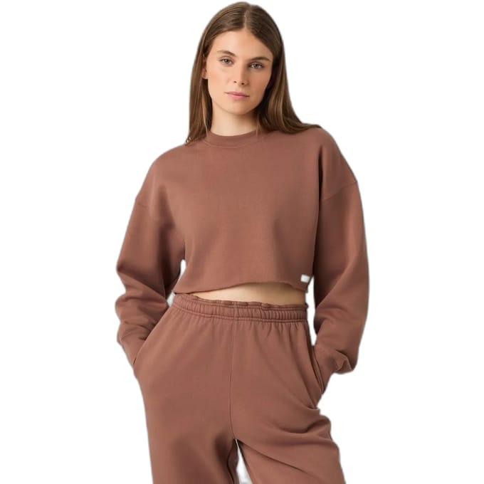 Oversized korte sweatshirt voor vrouwen Björn Borg Studio