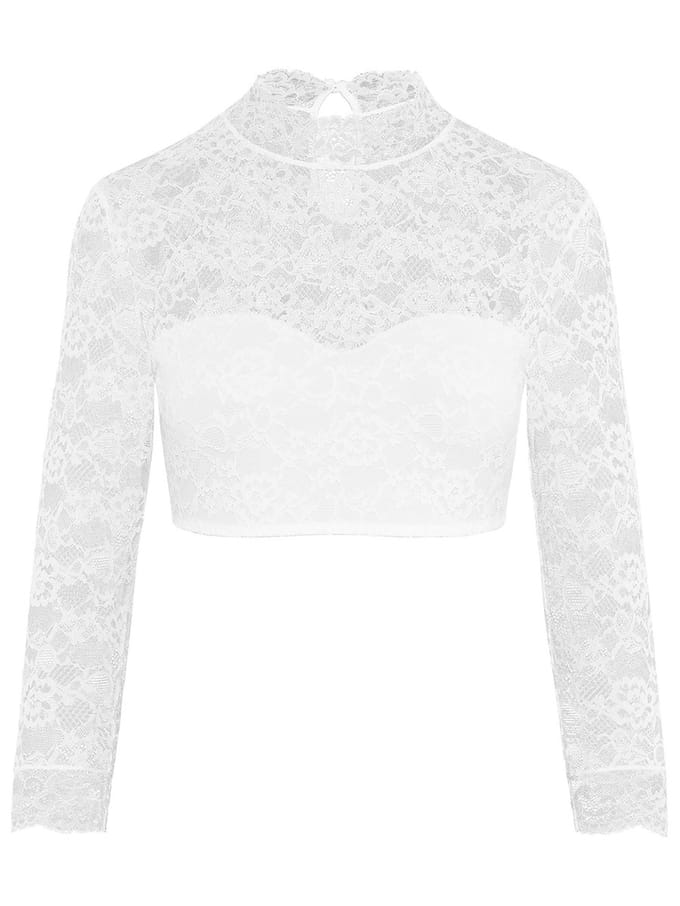 Dirndlblouse 3/4-mouwen Wiesn-Zauber