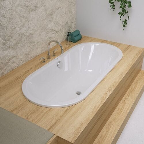 Kaldewei Classic Duo Oval 111 bathtub 180 x 80 cm