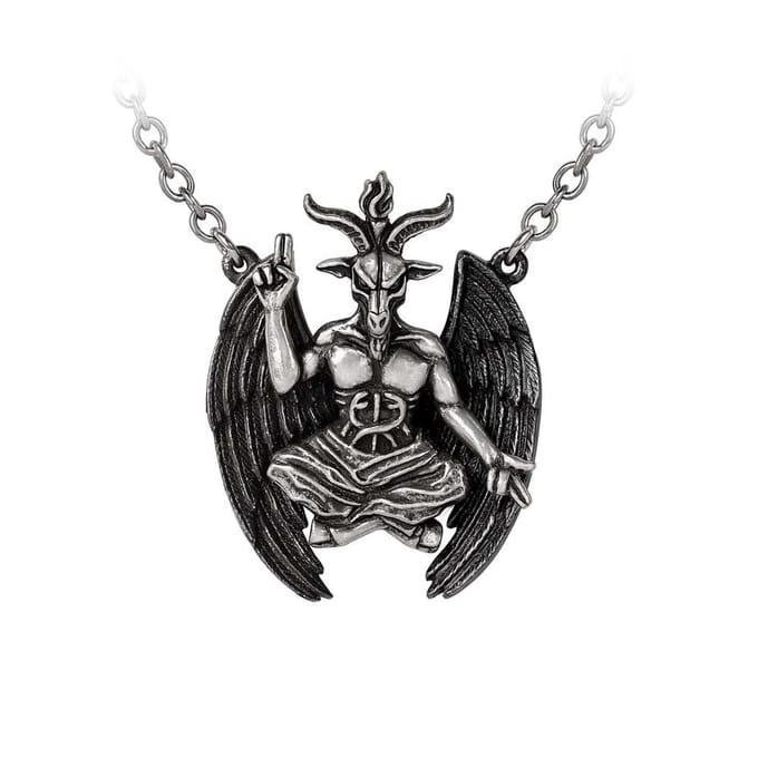 Alchemy - Personal Baphomet Ketting - Zilverkleurig