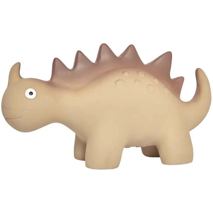 Mini rubberen dinosaur plush voor baby OYOY Living Design
