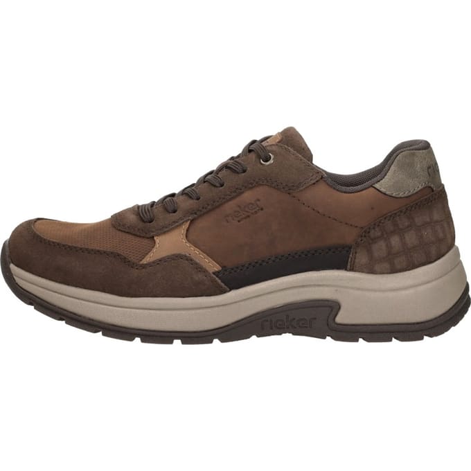 Rieker Sneakers bruin Synthetisch - Maat 46