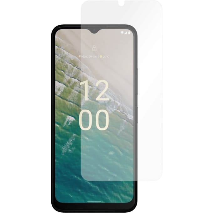Just in Case Nokia C32 Glazen Screenprotector Transparant