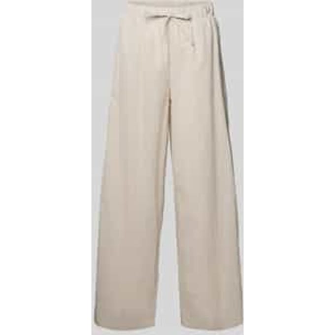 loose fit wijdte broek van puur katoen model 'AUGUSTA'