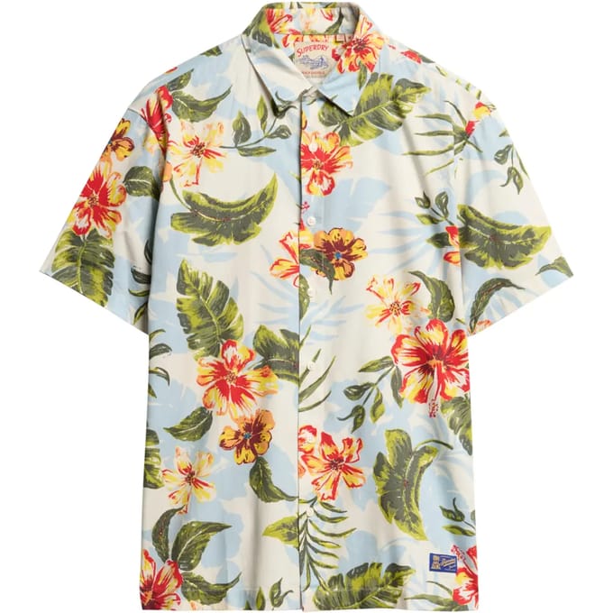 Superdry - Hawaïaans overhemd met print - Heren - Shirts
