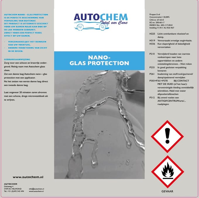 Autochem Nano- glass protection 100 ml.