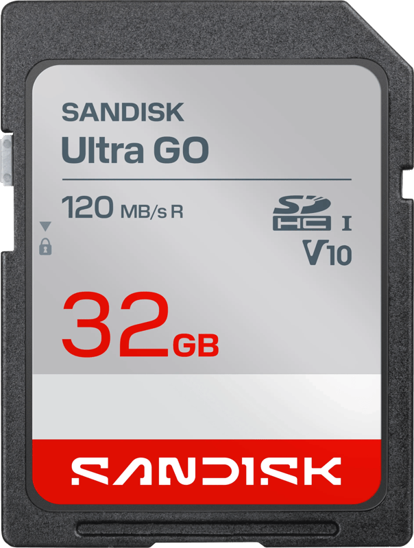 SANDISK Ultra GO SD - 120MB/s - 32GB