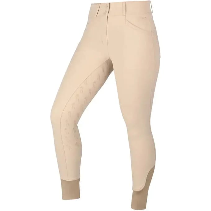 Dames rijbroek met middengrip Dublin Cammy Comfort Twill
