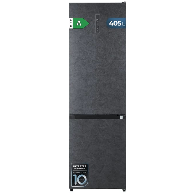 Koelkast Cecotec Bolero CoolMarket Combi Elite Onyx Stone A