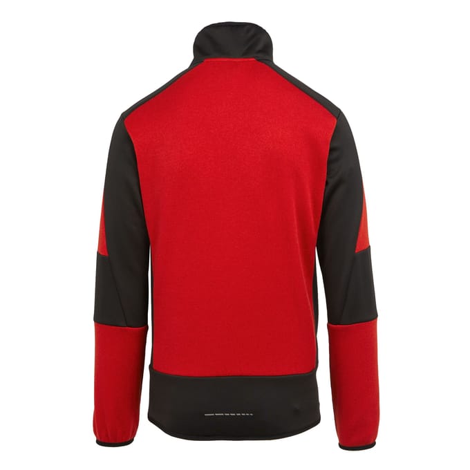 Regatta E-Volve gebreide stretch midlayer voor volwassenen (Klassiek rood/zwart)